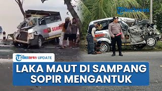 Kecelakaan Adu Banteng Ambulans Tabrak Truk Tangki di Sampang Madura, Sopir Diduga Mengantuk