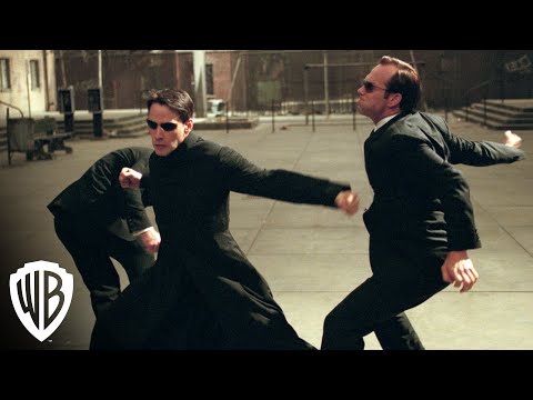 The Matrix Reloaded | Creating the Burly Brawl | Warner Bros. Entertainment