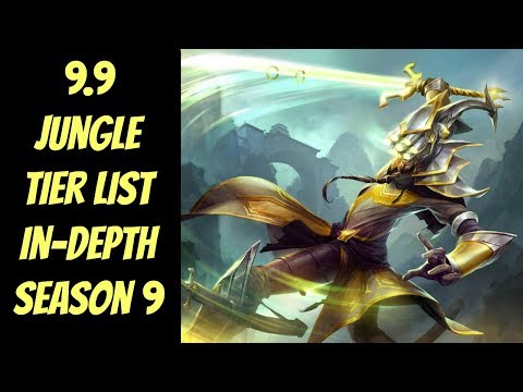 9.9 Jungler Tier List Top 10  -- In-Depth Analysis -- League of Legends
