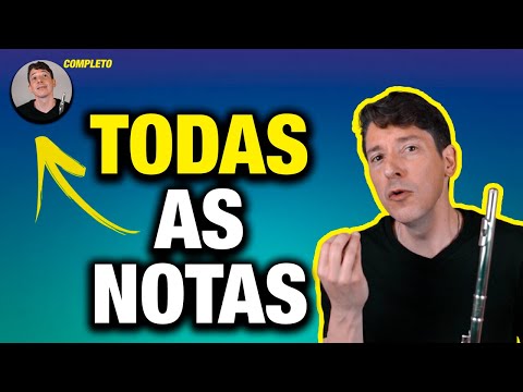 APRENDA TODAS AS NOTAS NA FLAUTA TRANSVERSAL | Otávio Blóes