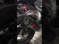 TRIUMPH STREET TRIPLE 765 RS AKRAPOVIC WITH DB KILLER