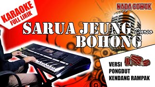 Download lagu Sarua Jeung Bohong - Darso | KARAOKE VERSI PONGDUT KENDANG RAMPAK | NADA COWOK | ALINSTA STUDIO mp3