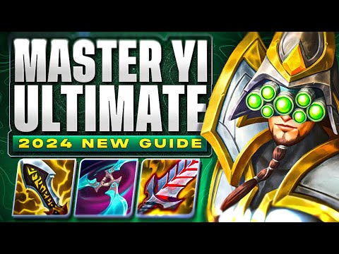 Master Yi Guide for NEW Season 2024 NO LETHAL TEMPO!