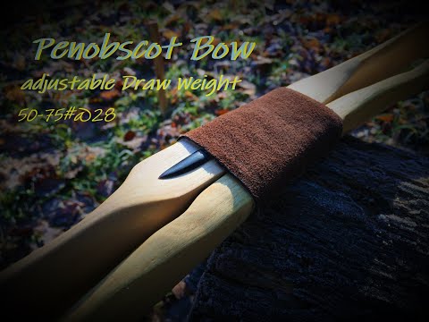 How to make a Penobscot Double Bow Adjustable