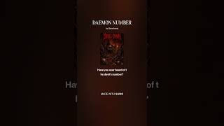 DAEMON NUMBER/SKULL CHAIN/英語 歌詞付き