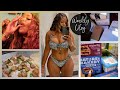 WEEKLY VLOG| TARGET FASHION DEAL$ + HAUL HUGE PO BOX UNBOXING, A FUNERAL & PARTY, LETS GO  SHOPPING