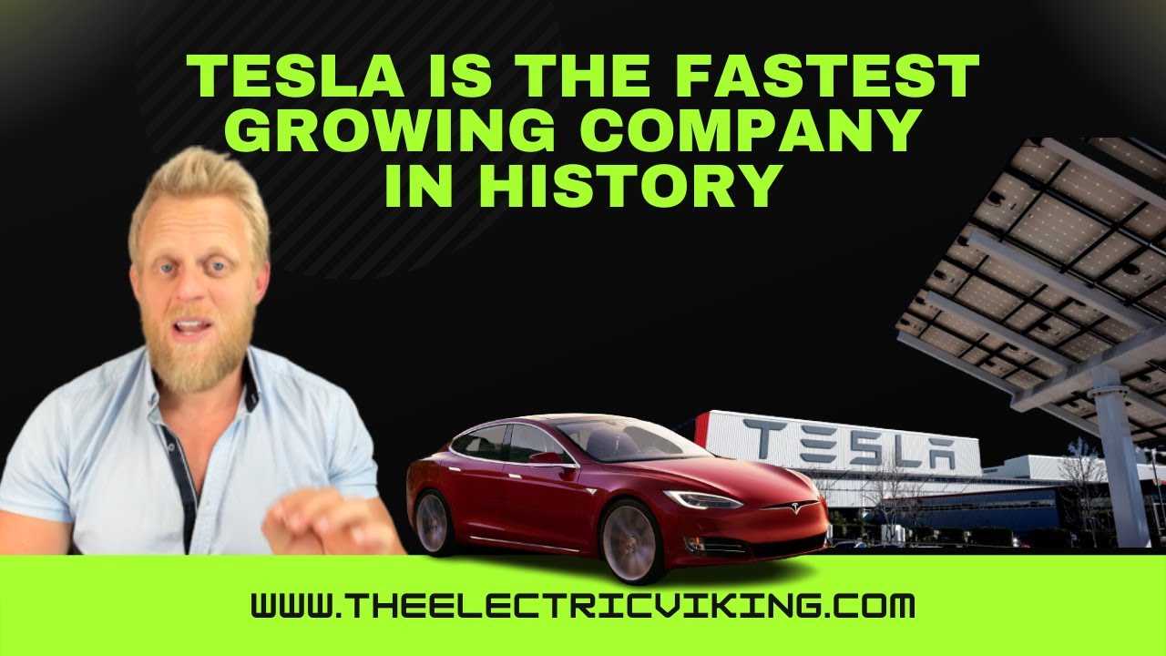 <h1 class=title>Tesla is the fastest growing company in history</h1>