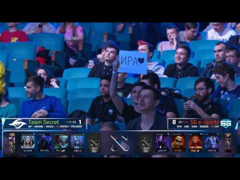 The Kiev Major | Main Event Day 2 | SG e-sports vs. Team Secret | Game 2