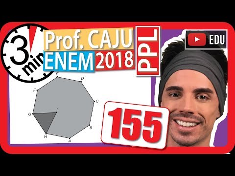 🏃ENEM 2018 PPL 👉 QUICKIE Question 155 - Plane Geometry