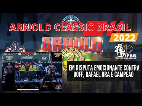 BRANDÃO CAMPEÃO do Arnold Classic Brasil, contra Boff, com direito a cotoveladas, veja na íntegra!!!