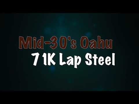 Oahu 71K Lap Steel Guitar 1935 / Big Sound! image 23