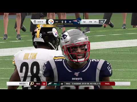 Madden NFL 20 Pittsburgh Steelers Franchise EP 1 Crushing the Evil Empire of The NFL