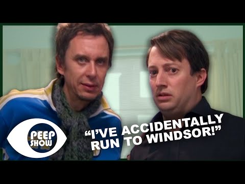 Super Hans Runs To Windsor | Peep Show