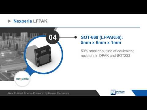 Nexperia DFN2020 175° Automotive MOSFETs — New Product Brief | Mouser Electronics
