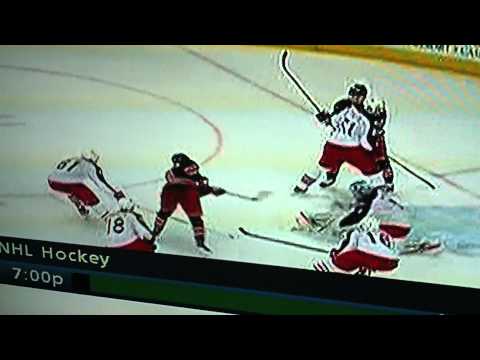 Michael Del Zotto's (non) Goal vs. the Columbus BLue Jackets (2/19/2012)
