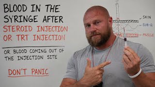Blood in the Syringe After a TRT or Steroid Injection DON’T PANIC