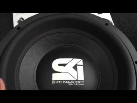 Sub Woofer Comparison SHOK INDUSTRIES  TITAN vs American Bass HD Part#2
