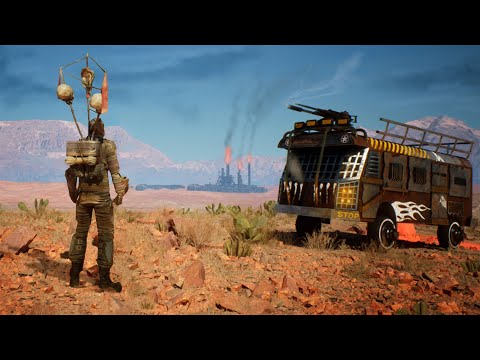 Day 1 in This NEW Survival Game Inspired By MAD MAX