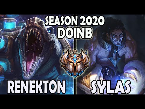 Renekton vs Sylas [ FPX Doinb ] Lol Challenger Korea