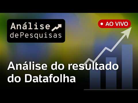 Análise de Pesquisas: Datafolha | Com Diego Sarza, José Roberto, Leticia Casado e Carla Araújo