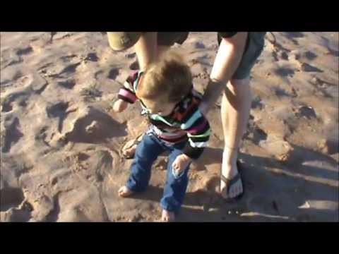 Lilianne visits the Atlantic Ocean - January 2012