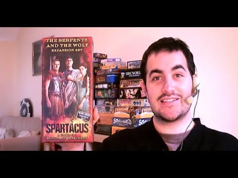 Simmo reviews Spartacus Expansion - The Serpents and The Wolf