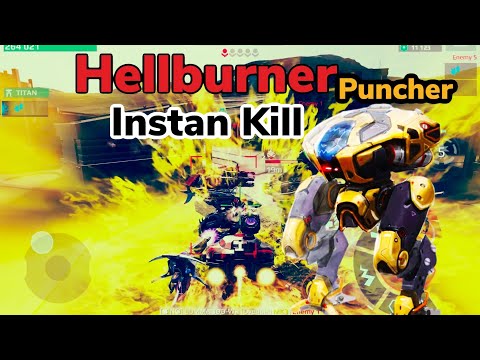 Hellburner Puncher | Instant Kills War Robots Gameplay