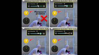 Sprint sensitivity Guide BGMI PUBG #bgmi #bgmishorts #pubgshorts #shorts