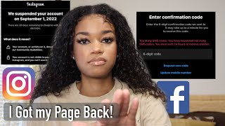 How To Get Disabled/ Suspended Instagram Account Back!! 2022 || NO Facebook Forms!