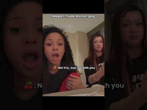 Megan made Manon gag 😂 This duo is hilarious 😂 #katseye #megan #manon #shorts