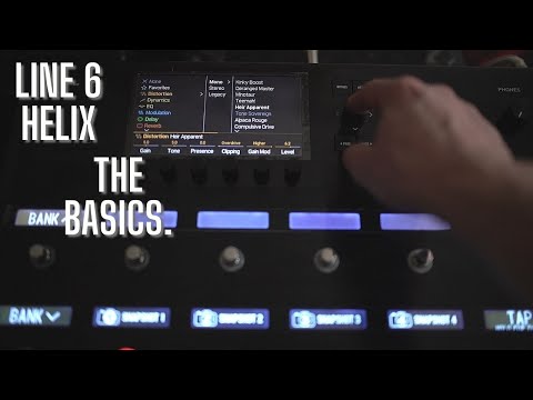 Line 6 Helix || The Basics and How to Start?