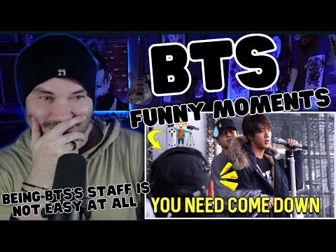 Metal Vocalist First Time Reaction - Being BTS's Staff Is Not Easy At All  - Funny Moments