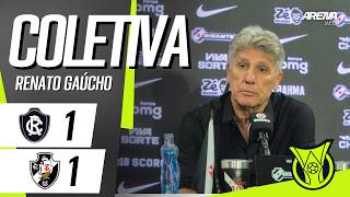 COLETIVA RENATO GAÚCHO | AO VIVO | Remo x Vasco - Brasileirão 2026