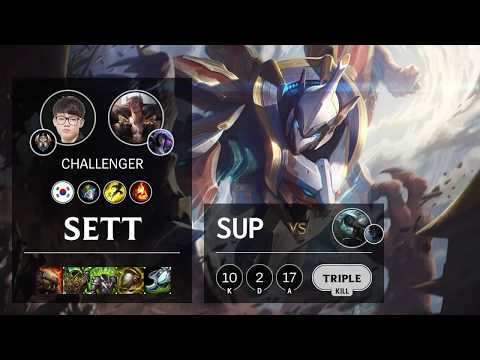 Sett Support vs Senna - KR Challenger Patch 10.8
