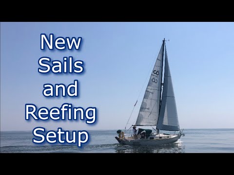 Contessa 26 Refit ep.20 - Testing New Sails and Reefing Setup