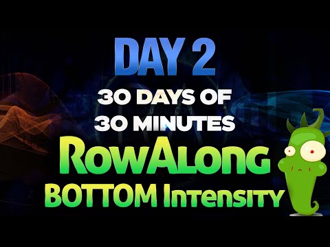 30 days of 30 minute Rows - Day 2 - 18spm Rowing Machine Workout