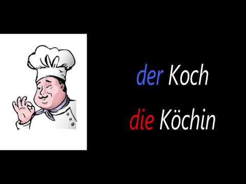 Deutschkurs A1.1 Lektion 14 -Berufe raten- guessing professions