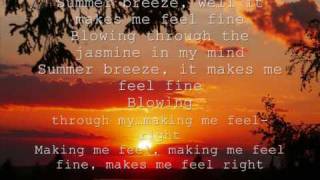 Jason Mraz-Summer Breeze / sing along version / with lyrics