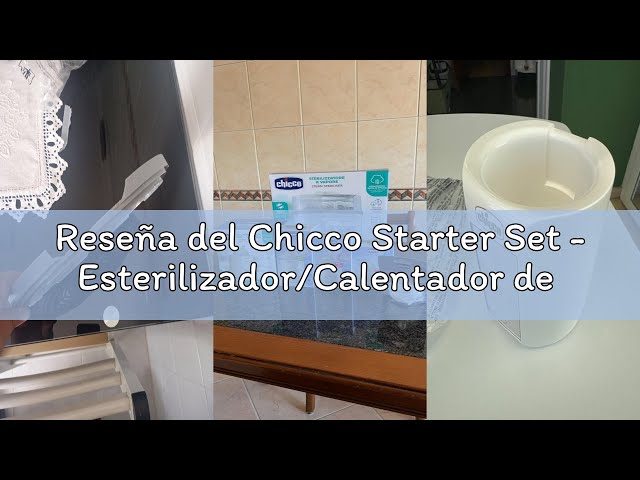 Vídeo relacionado con Chicco Starter Set - Esterilizador/Calentador de biberones - Kit Biberón