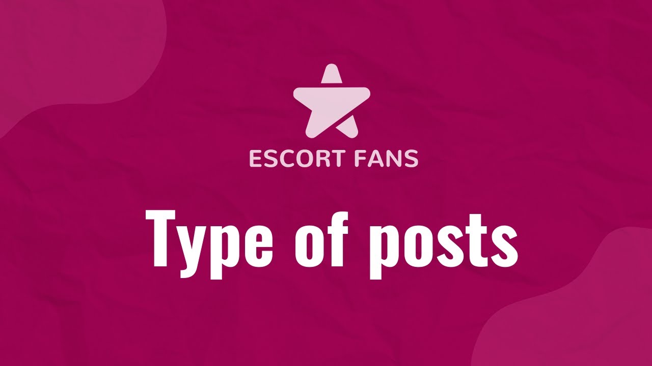 Type of posts