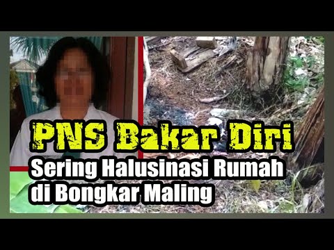 PNS di Medan Tewas Bakar Diri Karena Sering Halusinasi Rumah di Bongkar Maling