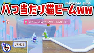 勝手にゴールされたからキノピオに八つ当たりしたったw  SUPER MARIO MAKER 2
