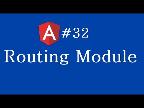 Angular 2 Tutorial 32 Routing Module