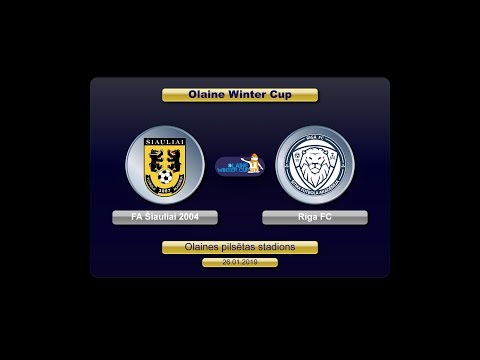 U-16 FA Šiauliai 2004 – Riga FC (Olaine Winter Cup 2019)