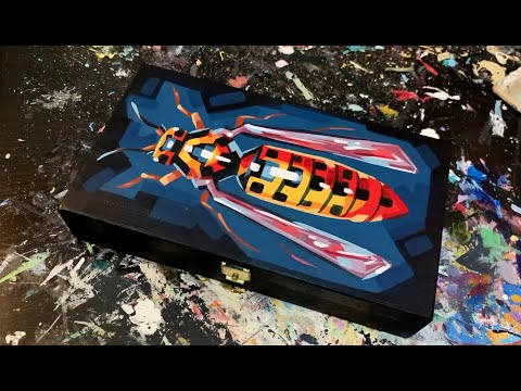 Restoring and Painting an Old Wooden Box