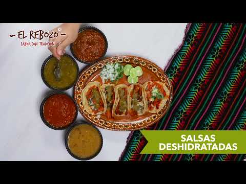 thumbnail video image 2 of Salsa Verde Deshidratada El Rebozo 20g 1Pza, 2 of 5