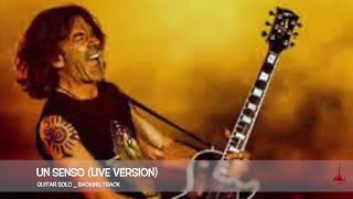 UN SENSO (Vasco Rossi) - Guitar Solo BACKING TRACK___live version
