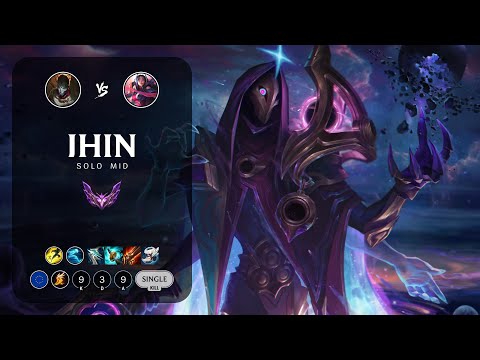 Jhin Mid vs Irelia - EUW Master Patch 12.22
