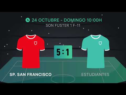 24/10/21 Sp. San Francisco 5 - 1 Estudiantes (Infantil 1ª)
