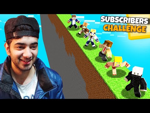 2D Minecraft Challenge with 20 Subscribers...